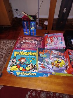 10 board games and A Magic Set With Instructions