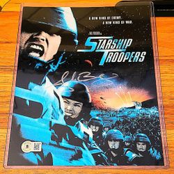 Starship Troopers Signed 8x10