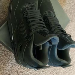 BLACK CAT JORDAN 4’s