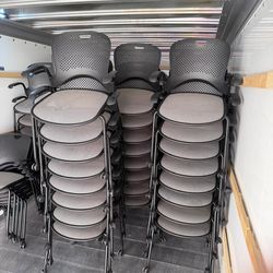 Herman miller caper office chairs /side chair