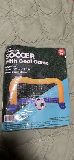 Inflatable Soccer with Goal Game