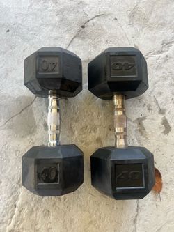 40 lb dumbbell set