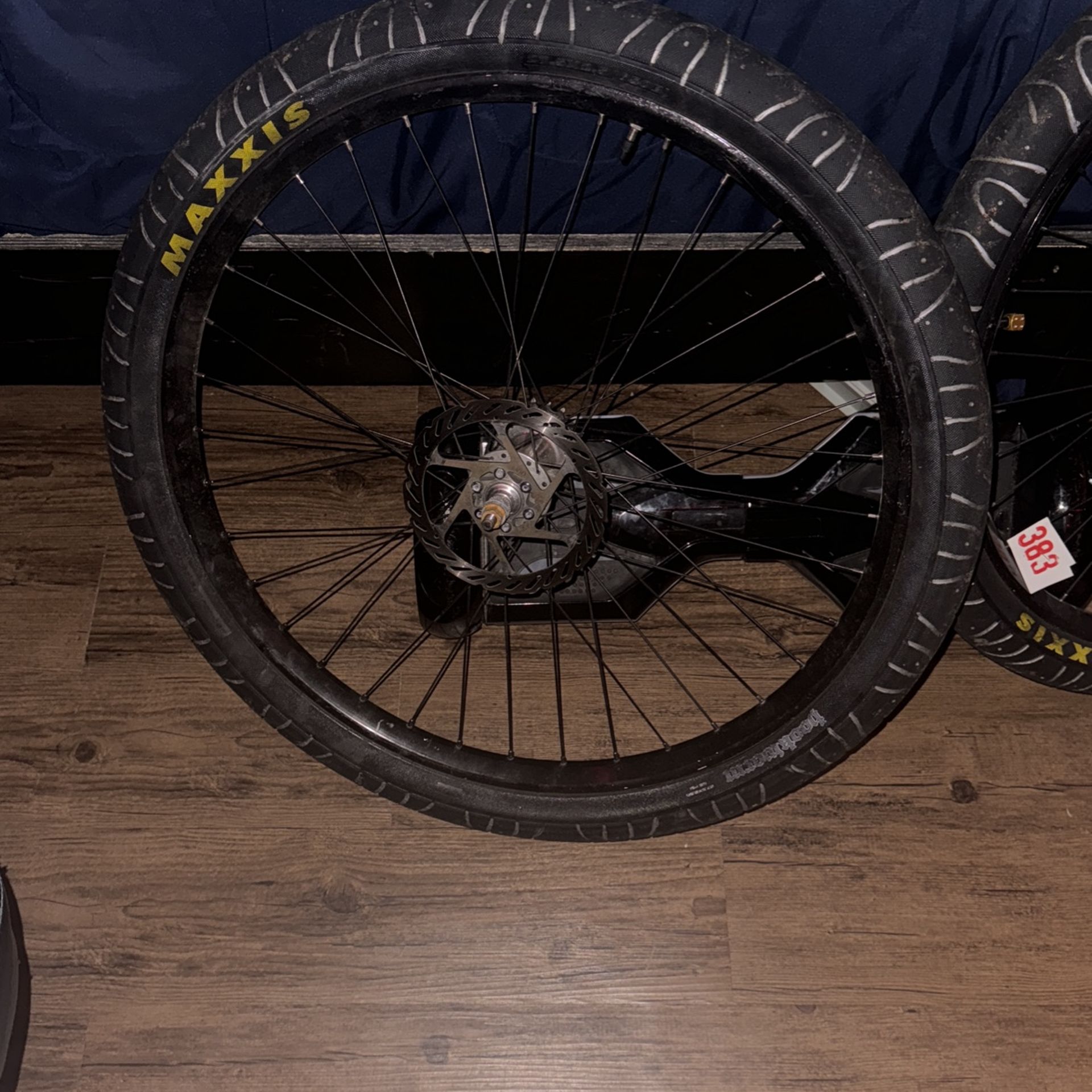 26 inch pk ripper rims with hook worms