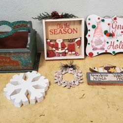 Wood Christmas Decor 