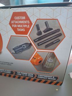 Car vacuum 12 volts. New