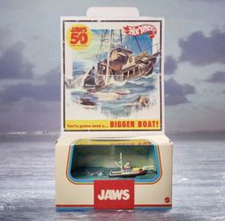 Brand New Hot Wheels Collectors Comic Con 50th Anniversary Jaws Set SDCC 2025 RLC