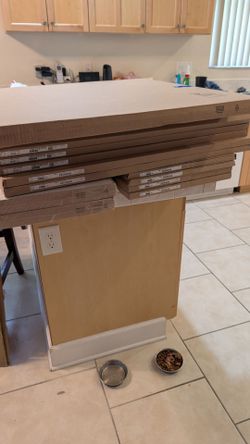 Brand new IKEA doors, shelf, drawers