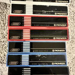 Pioneer 6 Disc CD Changer Magazine (7 Total)