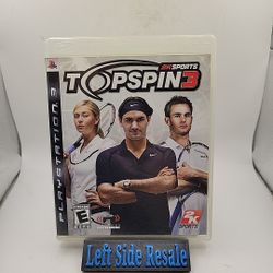 Top Spin 3 2K Sports ( Sony PlayStation 3 PS3 ) - CIB -