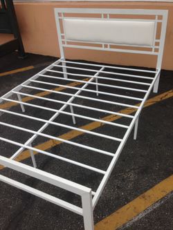 Metal bed frame full size