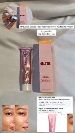 ONE/SIZE Secure The Sweat Waterproof Mattifying Primer