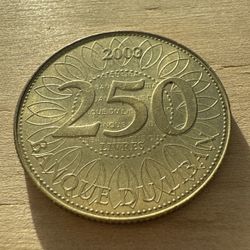 2003 Lebanon 250 Livres Coin