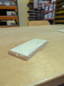 2x4.25 Mexican white -  Bullnose