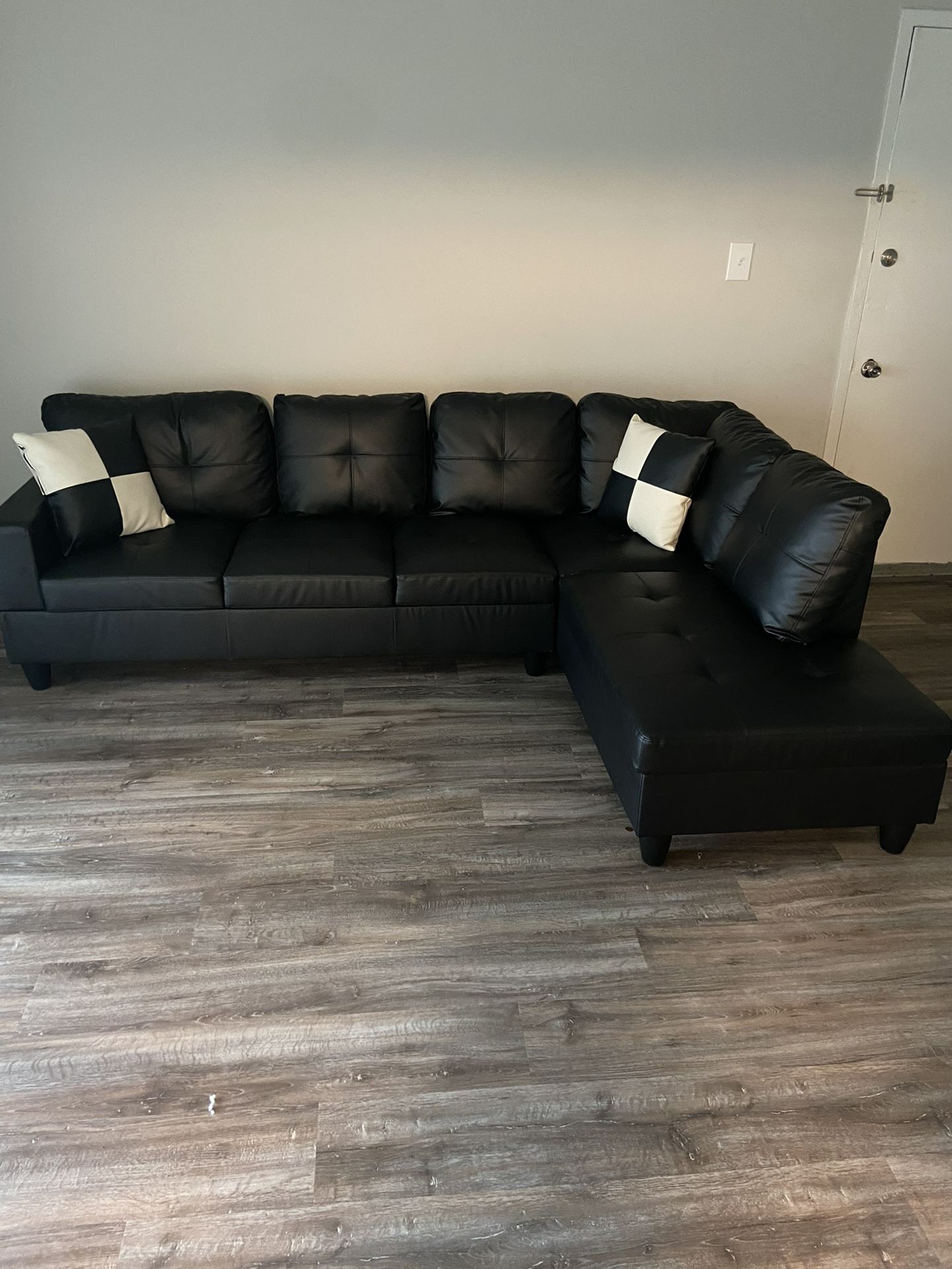 Black Sectional Couch