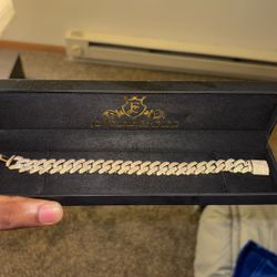 14k GF cuban bracelet