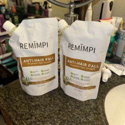 Anti-Hair Fall Hair Loss Shampoo - Promote Hair Growth, Enriched with Multiple Plant Extracts, Suitable for All Hair Types (2 Bottle)