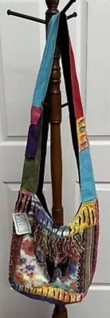 NEW with TAG Elephant Design Hobo Bag Hippie Style Tote just $10