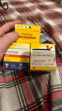Freestyle Lite Blood glucose strips