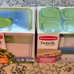 Rubbermaid Lunchbox Sets (2)