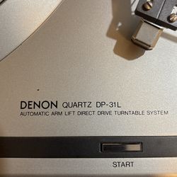 Demon Quartz DP-31L Turntable 