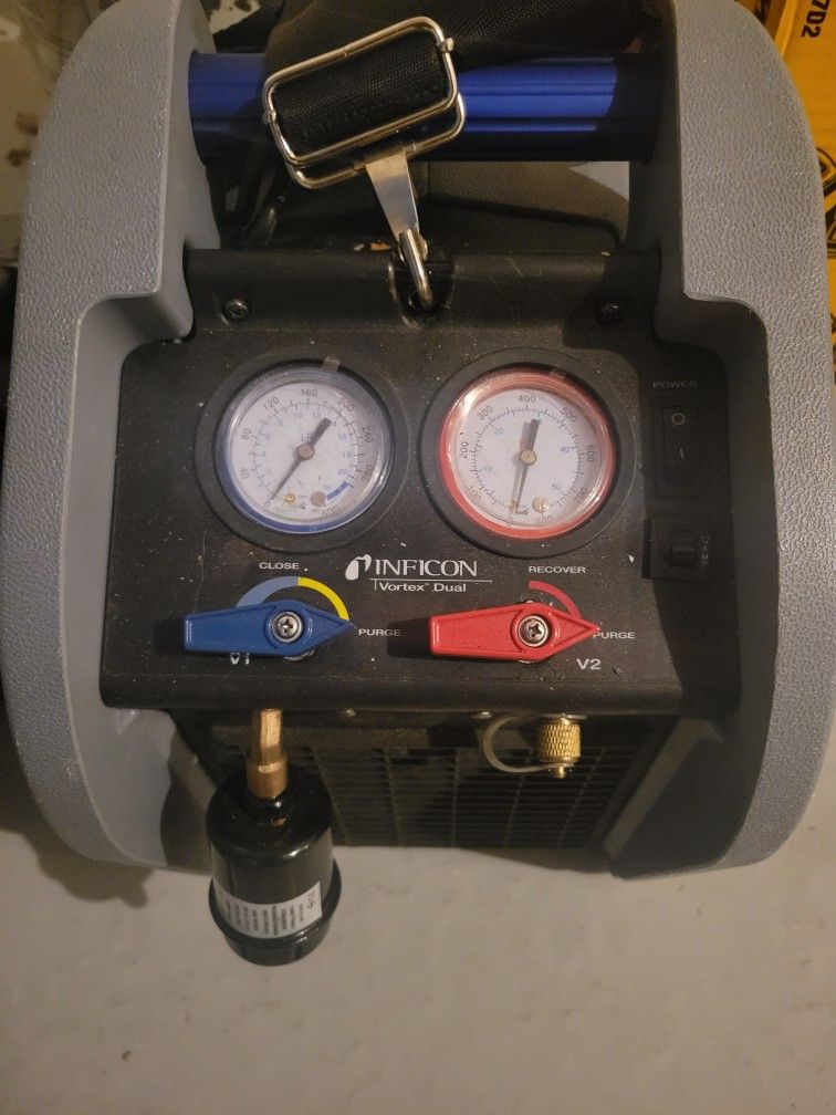 Inficon Vortex Dual Refrigerant Recovery Machine