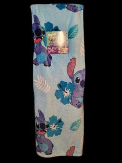 Stitch Queen Blanket 90x90in - Happy Stitch