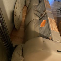 Leather Couch Recline ((cheap))