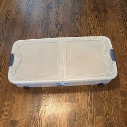 sterilite under bed storage With Wheels 
