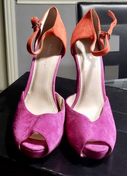 Pink & Orange BCBG Shoes - Size 9M