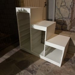 IKEA Shelving With Drawers