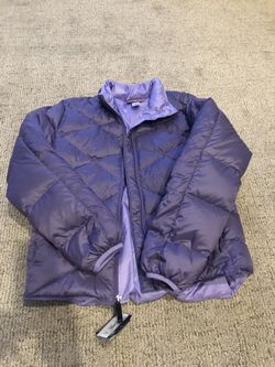 New REI girls down jacket size 14/16