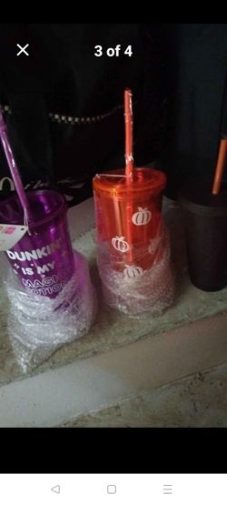 Dunkin donuts cups tumblers limited edition