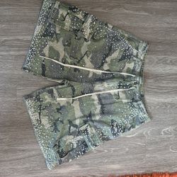 Vale Camo Pearl / Rhinestone Shorts 