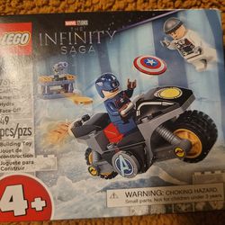 Lego Infinity Saga Captain America and Hydra Faceoff
