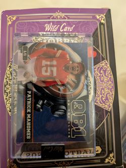 Patrick Mahomes Wild Card 1/1 QB on the Clock