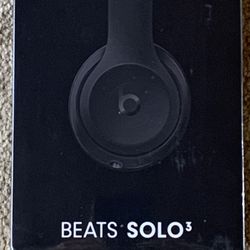 Beats By Dr. Dre Solo3 Noise Cancellation Headphones Black