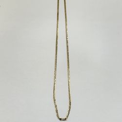 24 Inch 14k gold Cuban Link 
