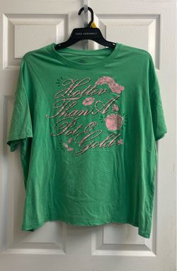 Brand new Ladies green graphic tee size XL