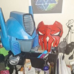 Prop Mask And Helms
