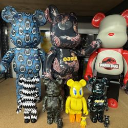 Bearbricks 1000% & 400%