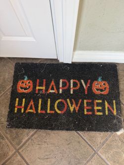 Halloween doormat