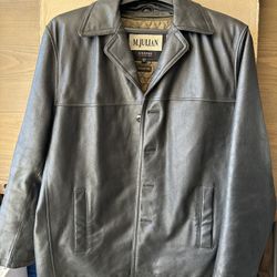 Wilson’s Men’s XL Black Leather Jacket 