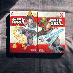 Fire Force Manga 1-2
