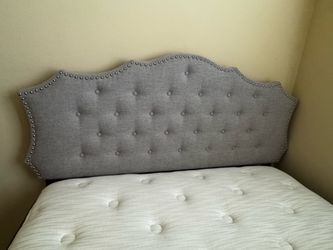 Full-size headboard and frame