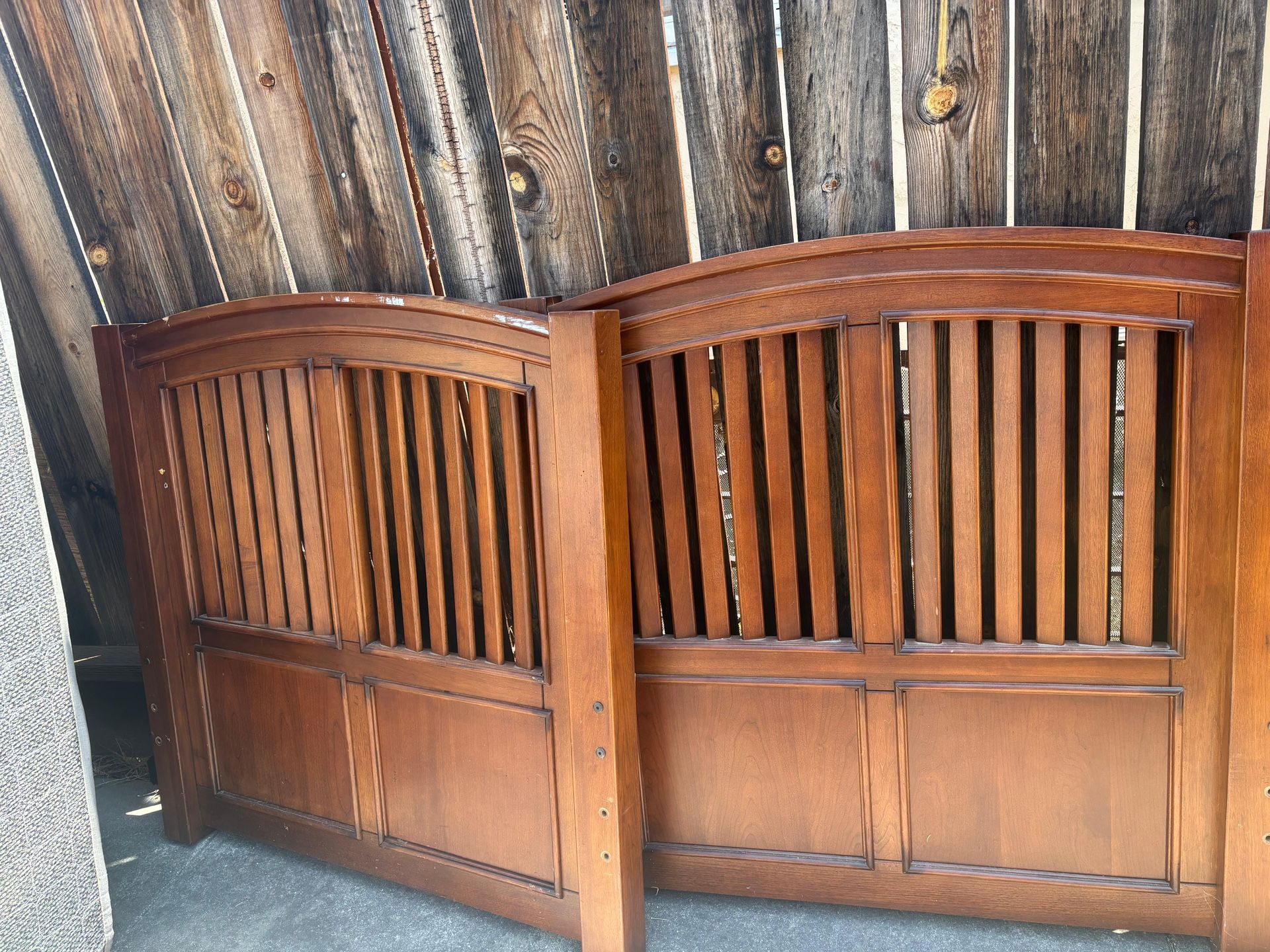 Wood Single Bed And Frame