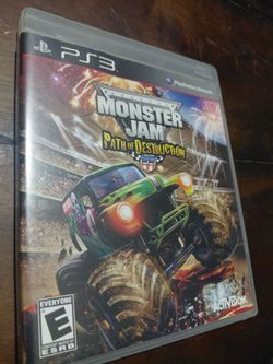 PS3 Monster Jam game