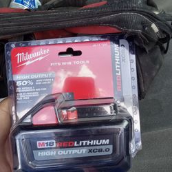 Milwaukee Nail Gun ,battery 