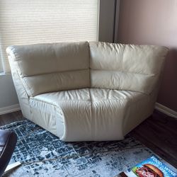 Leather Sectional Corner