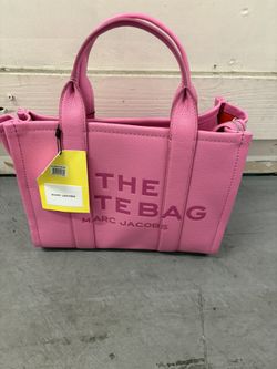 Marc Jacobs The Leather Medium Tote Bag Pink