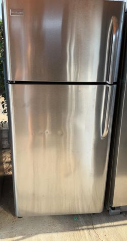 Frigidaire Top Mount Stainless Steel Refrigerator
